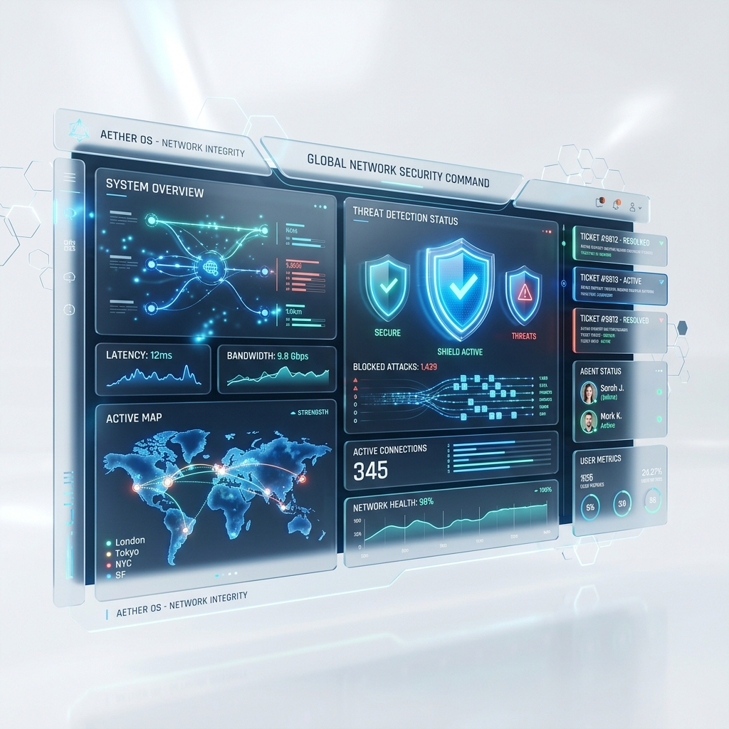 R & S Technologies IT support workspace